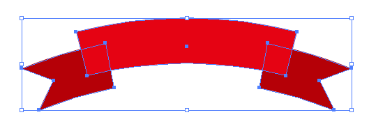 リボンみたいな背景素材をタイトル用に制作する Illustratorの使い方